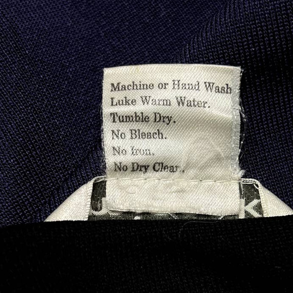 Exclusively Misook Black Purple Striped Zip Up Long Sleeve Knit Cardigan Size S - Picture 8 of 10